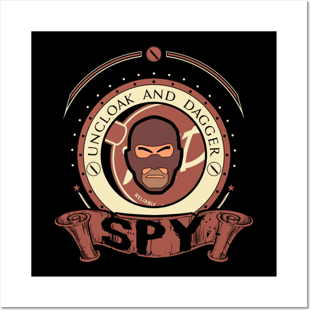 Spy - Red Team Wall Art by FlashRepublic